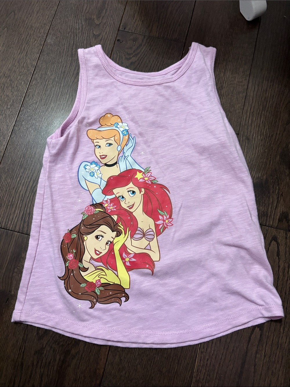 jumping beans Light Pink Disney Princess Tank Top with Multicolor Graphic